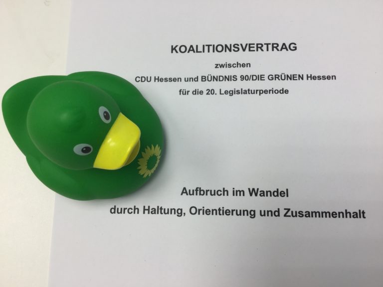 Koalitionsvertrag und GRÜNE Erfolge